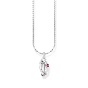 THOMAS SABO Necklace with Together ring pendant - silver