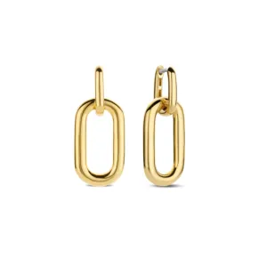 Ti Sento Chunky Double Link Drop Earrings