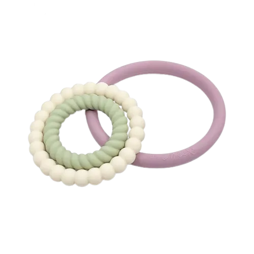 Trio Teething Rings - Elise