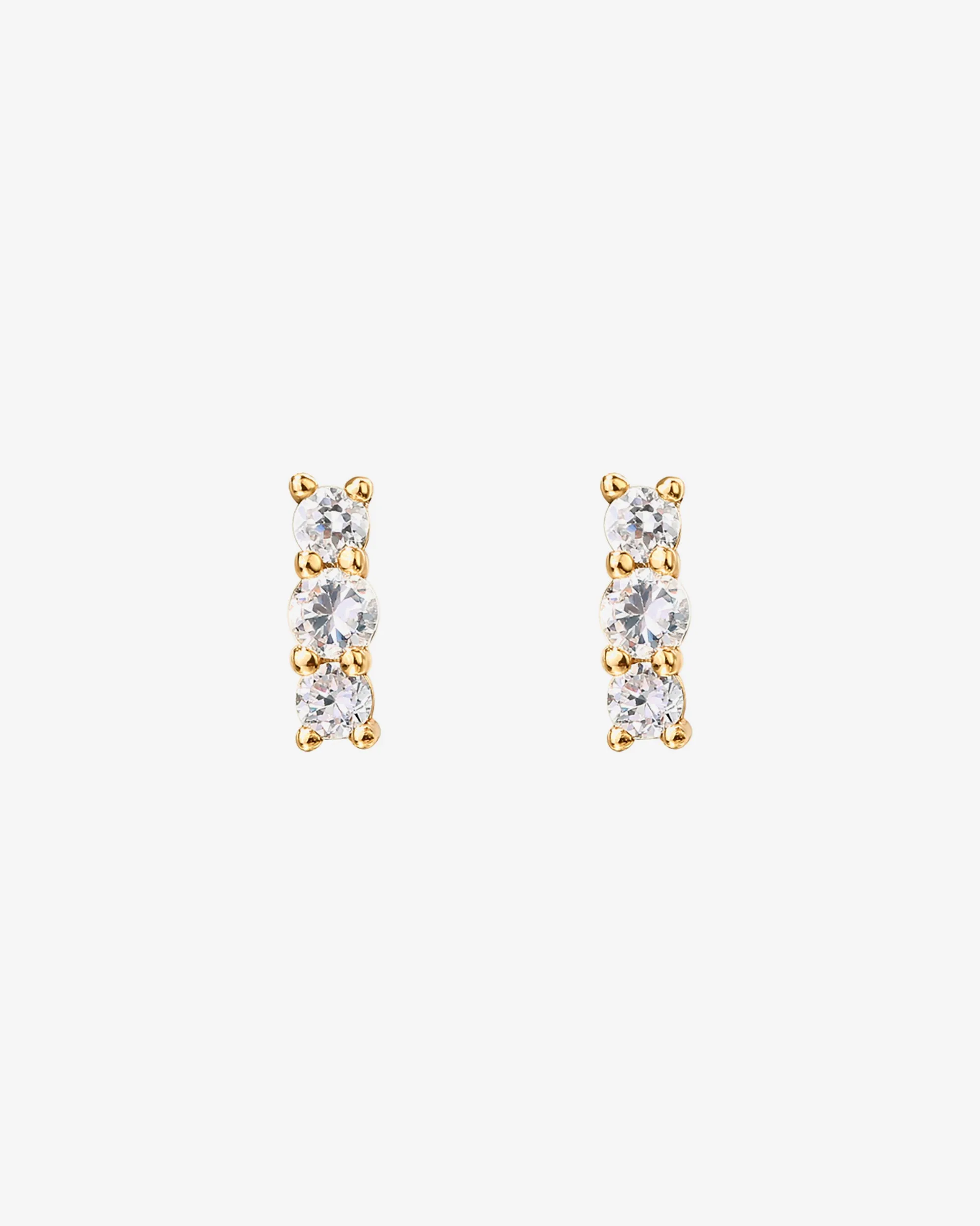 Vermeil Eva Studs