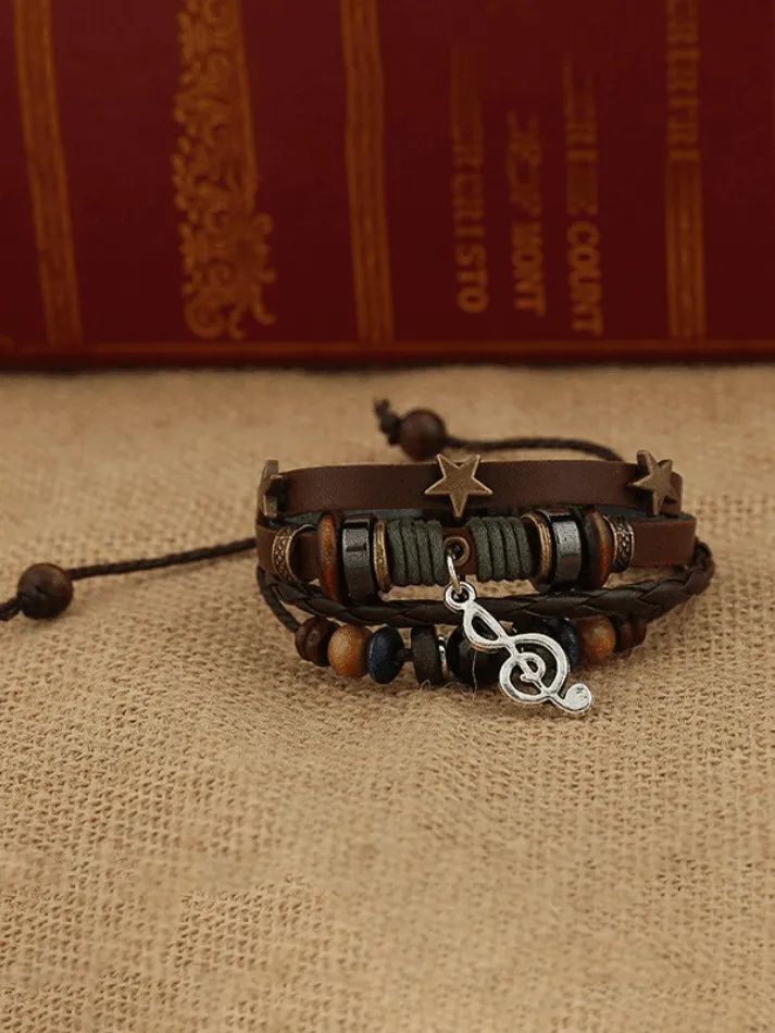 Vintage Boho Multi Layered Bracelet